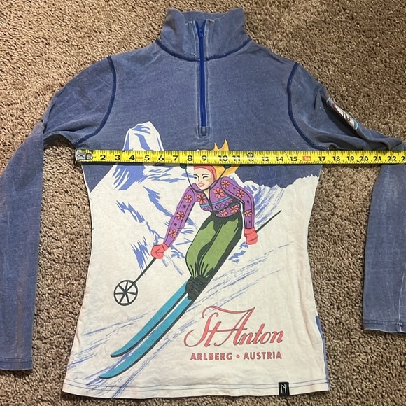 Neve, St Anton, Zip Neck base layer, no interior tag - Small - Picture 6 of 9